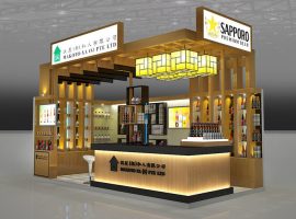 Akrylová obchodná výstava